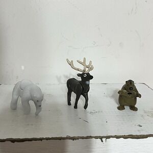 Ferrero Kinder Surprise Natoons‎ Beloved Animals Deer, Bear & Beaver Collectible